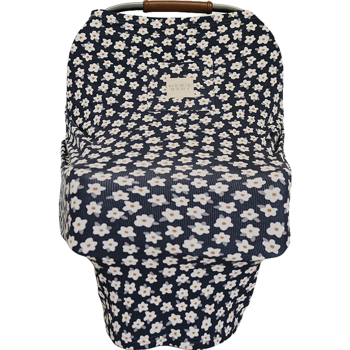 Navy Daisy Bamboo Multi-Use Cover