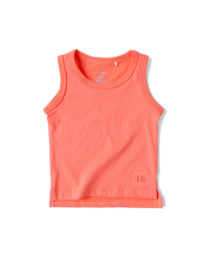 Electric Pink Elevated Tank Top