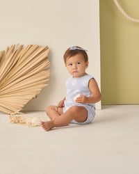 Periwinkle Daisy Cinch Playsuit