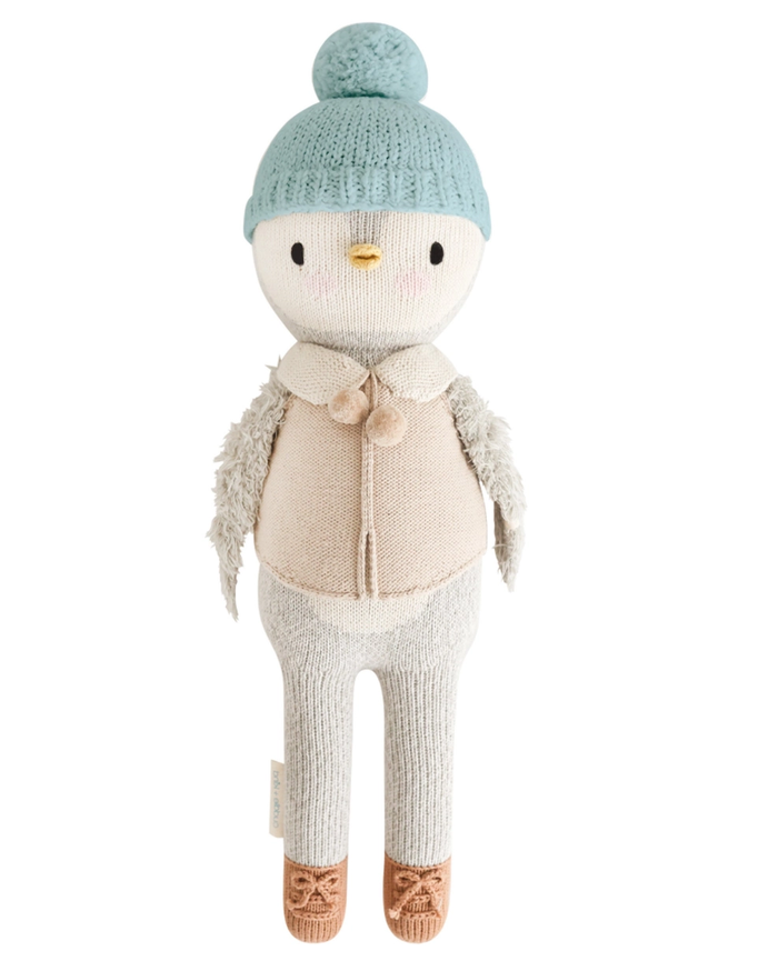 Greyson the Penguin Knitted Doll