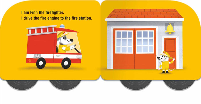 Speedy Wheels Fire Truck Book