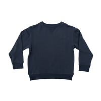 Dark Navy Brave Bamboo Terry Pullover