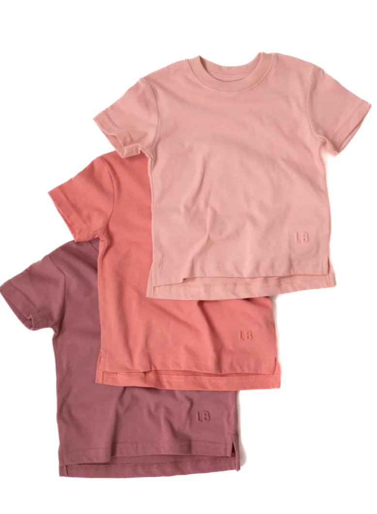 Mauve Elevated Tee 3-Pack