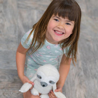 Mint Butterfly Daisy Summer Pajama Set