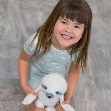 Mint Butterfly Daisy Summer Pajama Set
