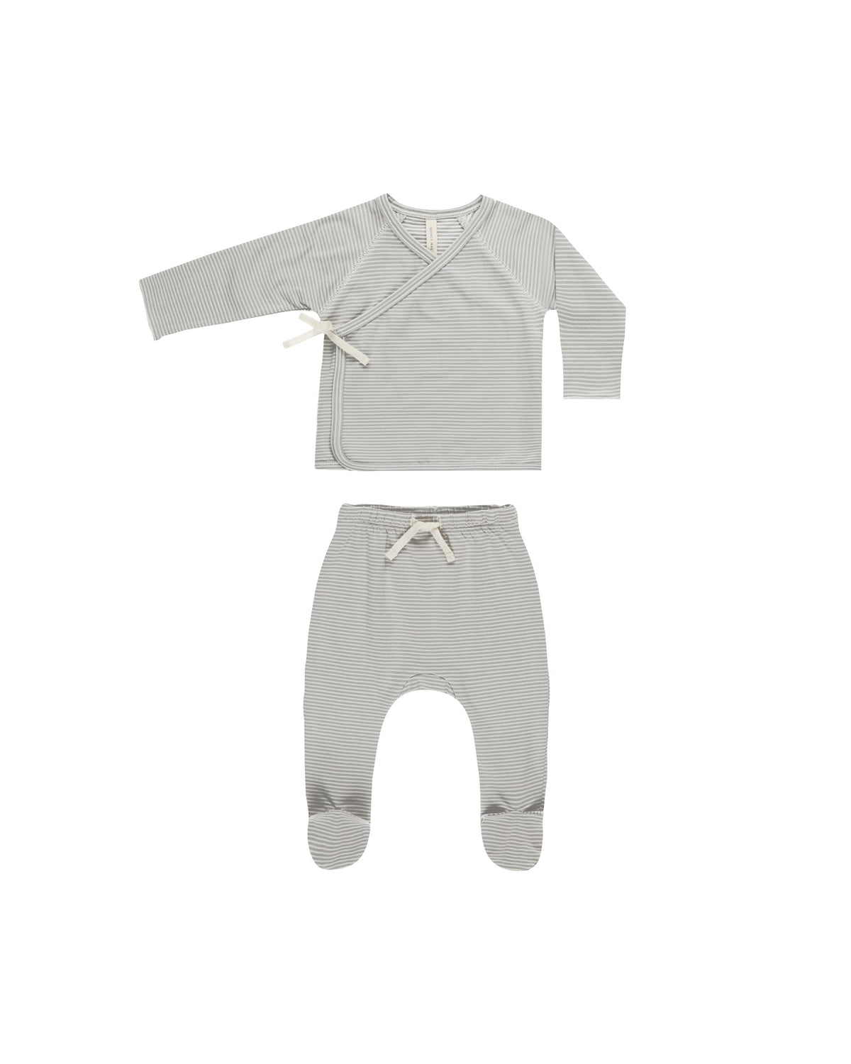 Blue Stripe Layette