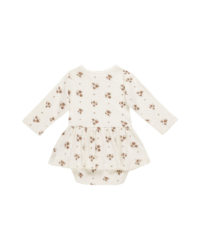 Autumn Flora Skirted Bodysuit