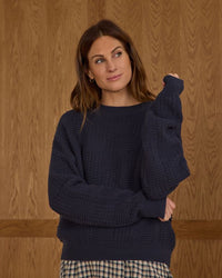 Women's Navy Carolina Sweater