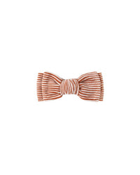 Candy Stripe Velour Bow Headband