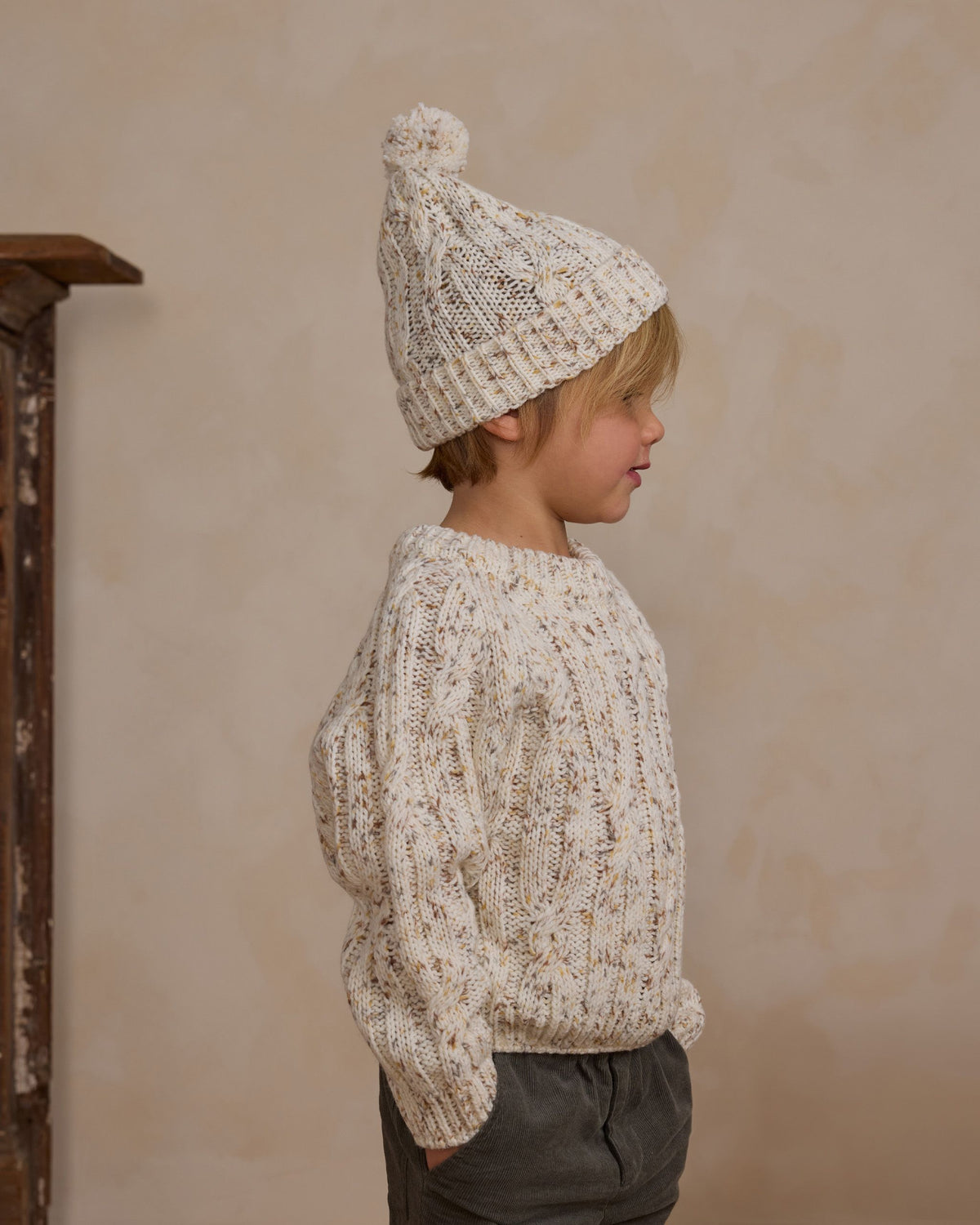 Speckled Knit Beanie