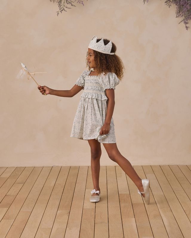 Sky Floral Olivia Dress