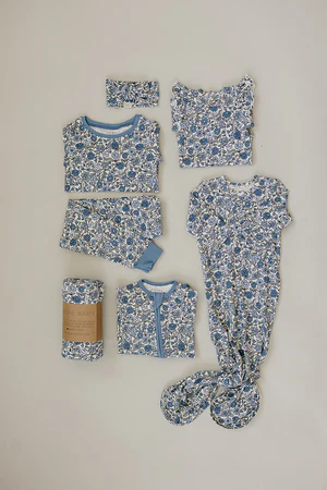 Bluebell Bamboo Swaddle