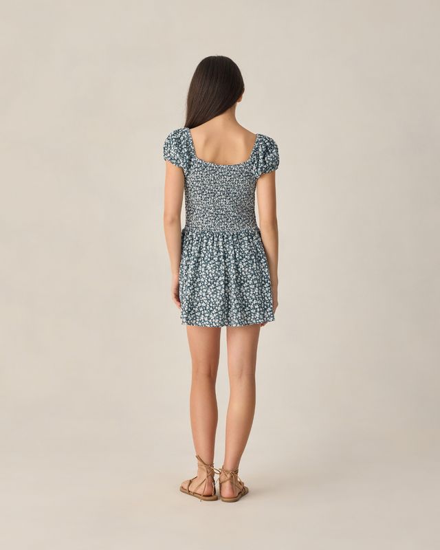 Navy Floral Alex Dress