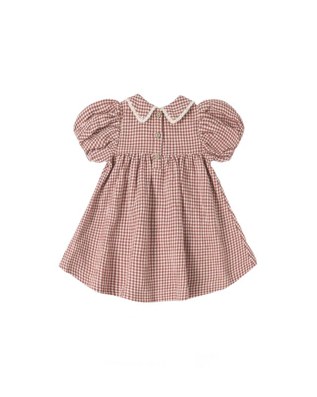 Red Gingham Coraline Dress
