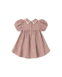 Red Gingham Coraline Dress