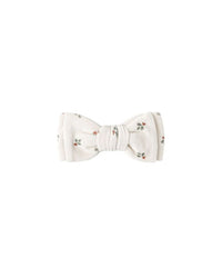 Holly Berry Velour Bow Headband