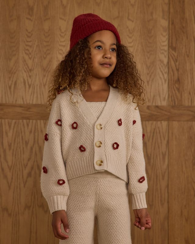 Ruby Daisy Boxy Crop Cardigan