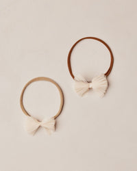Antique Flutter Tulle Headband