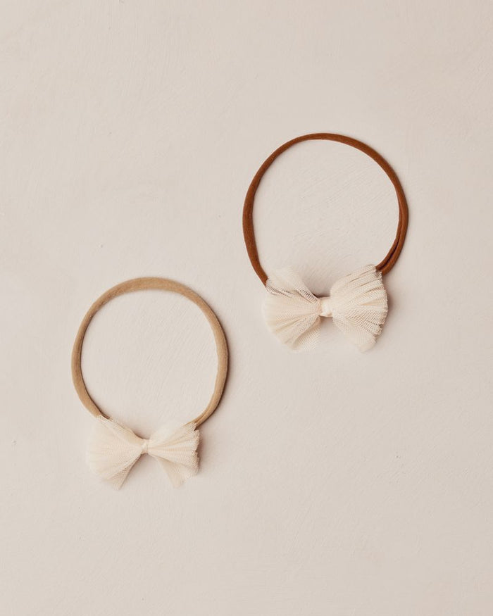Antique Flutter Tulle Headband