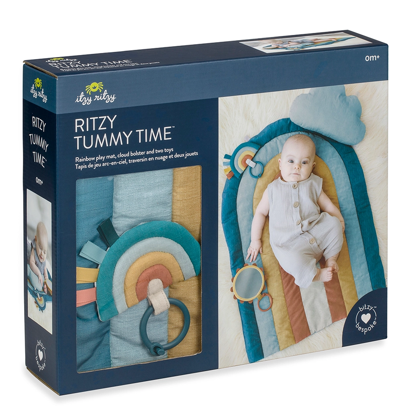 Rainbow Tummy Time Mat Set