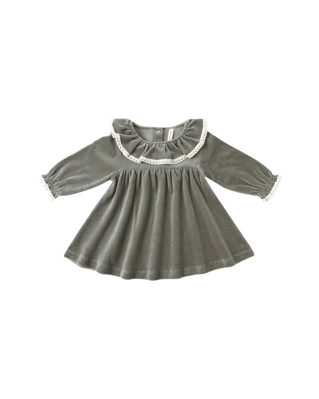 Forest Velour Dress