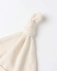 Natural Knotted Baby Hat