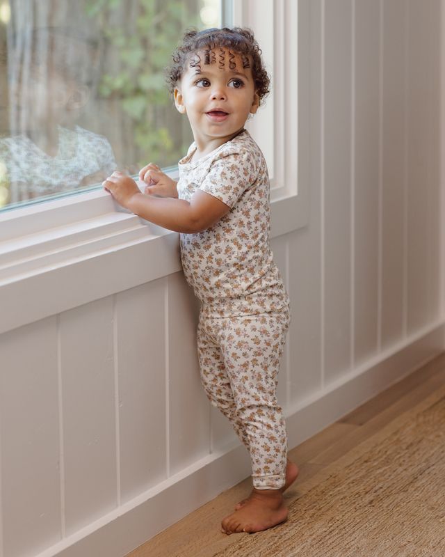 Wildflower Bamboo Pajama Set