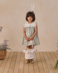 Eucalyptus Check Daisy Dress