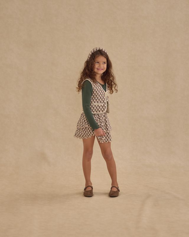 Harvest Floral Mini Skirt