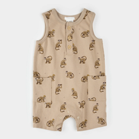 Monkey Pocket Romper