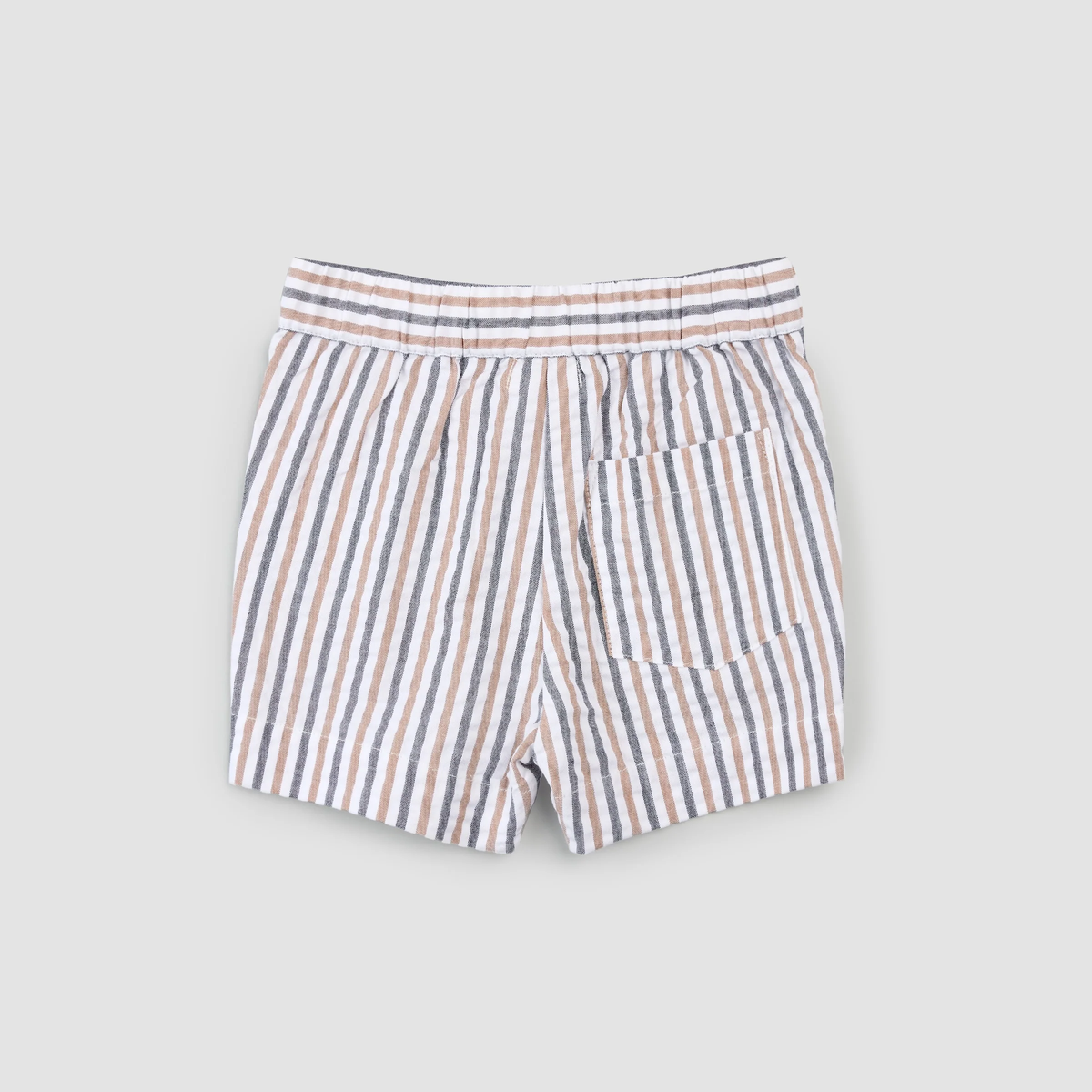 Striped Seersucker Shorts