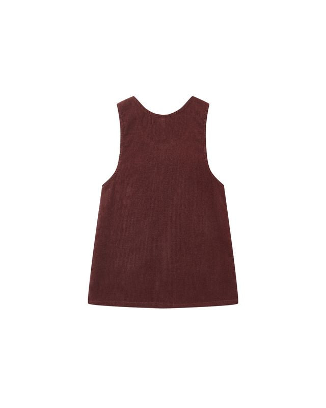 Burgundy Odette Overall Dress