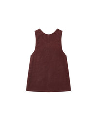 Burgundy Odette Overall Dress