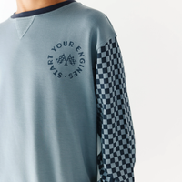 Start Your Engines Bamboo Terry Pullover