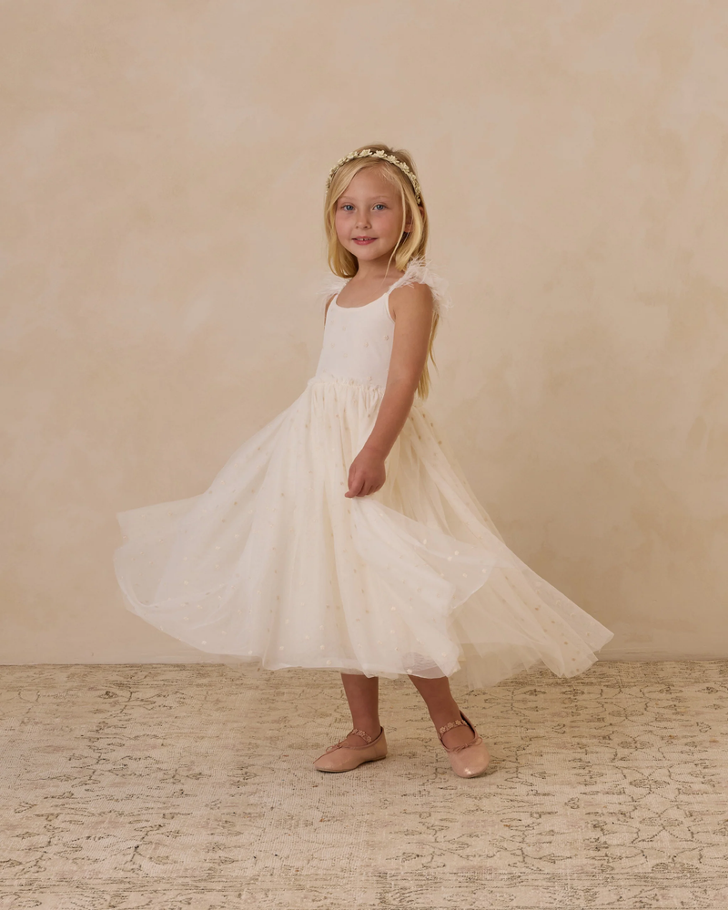 Ivory Poppy Dress