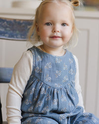 Natural Waffle Long Sleeve Bodysuit