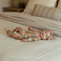 Sugar Cookies Bamboo Zip Romper