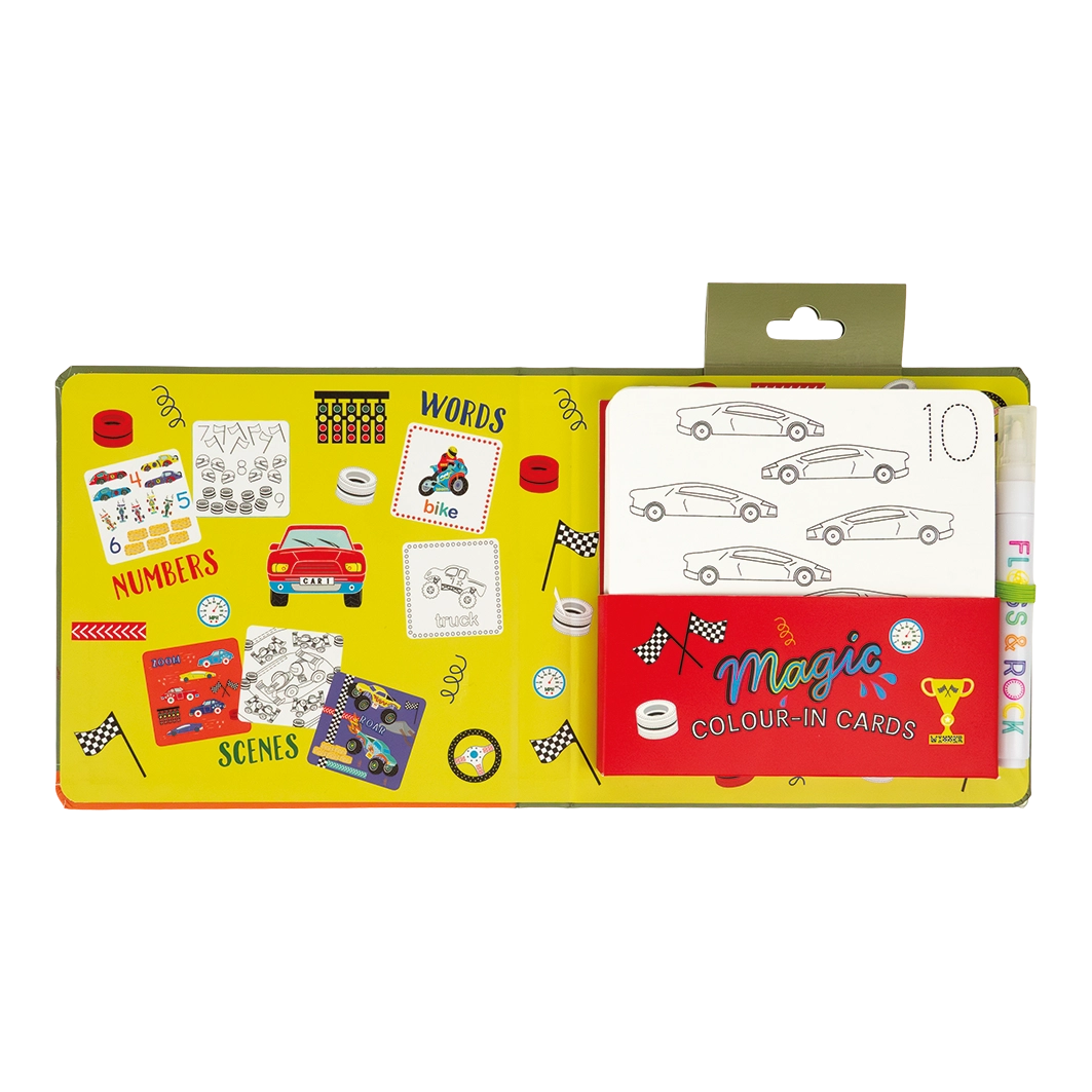 Cars Water Pen + Cards