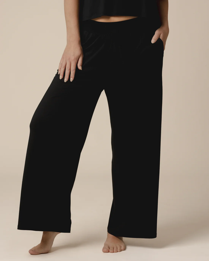 Black Aria Bamboo Lounge Pant
