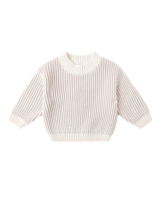 Lilac Relaxed Knit Sweater