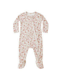 Bloom Bamboo Zip Footie