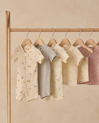 Sage Stripe Zip Summer Sleeper