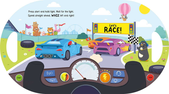 Drive Me! Race Car Book