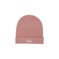 Rose Bamboo Knit Beanie