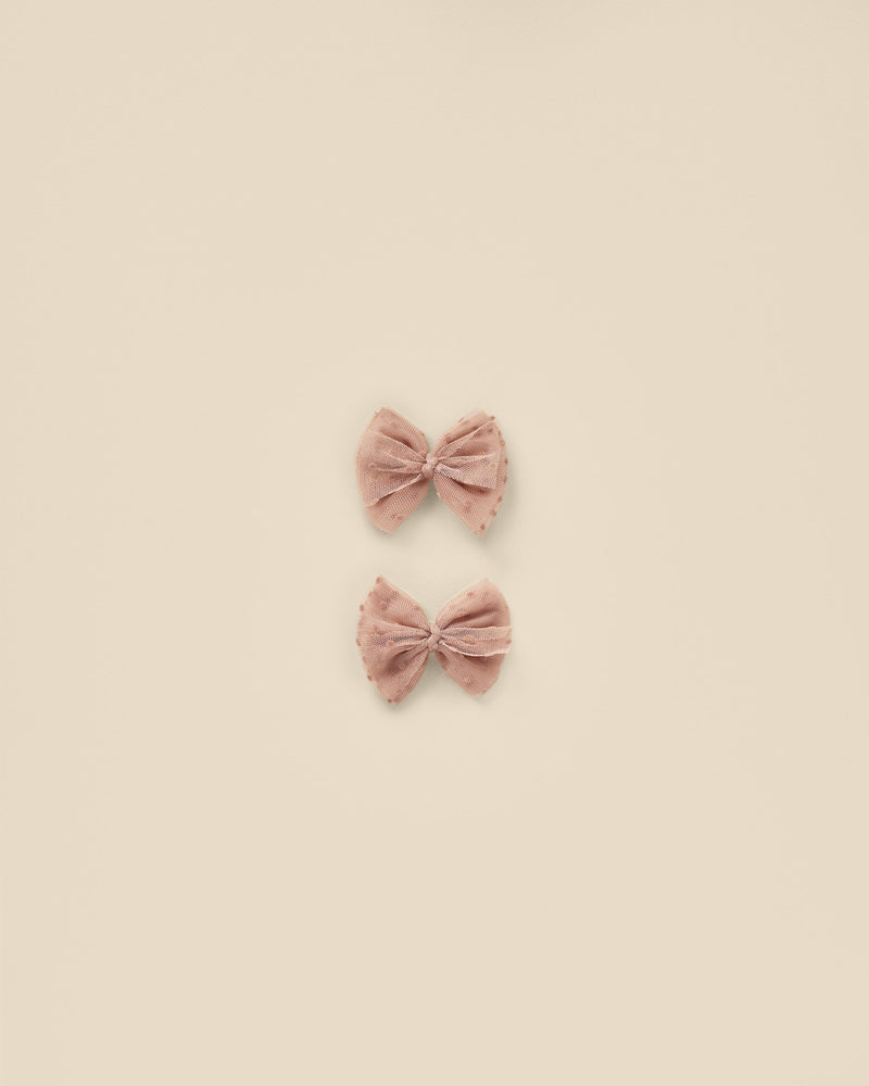 Dusty Rose Bows