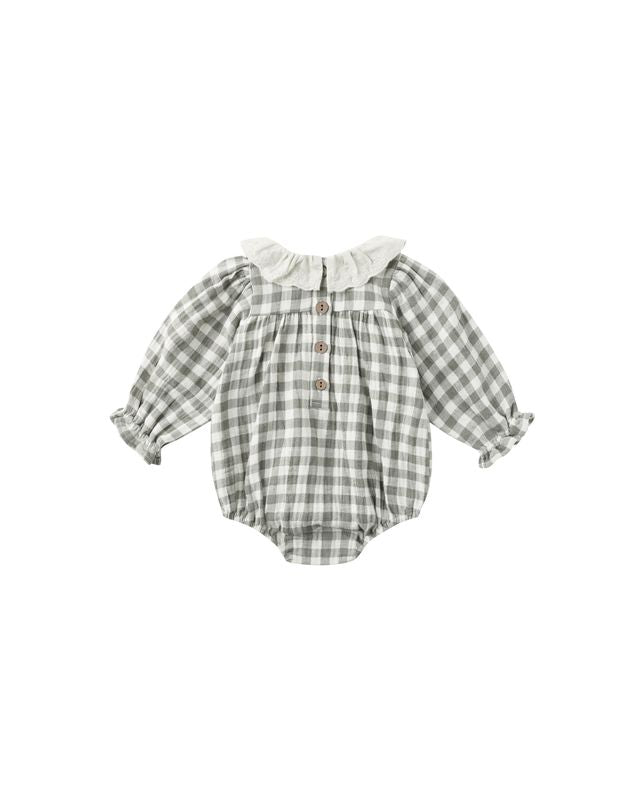 Forest Check Callie Romper