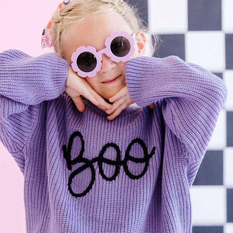 Boo Yarn Knit Sweater