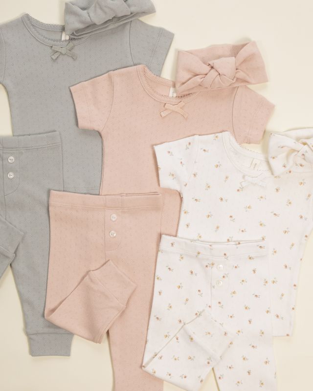 Petit Fleur Pointille Tee + Legging Set