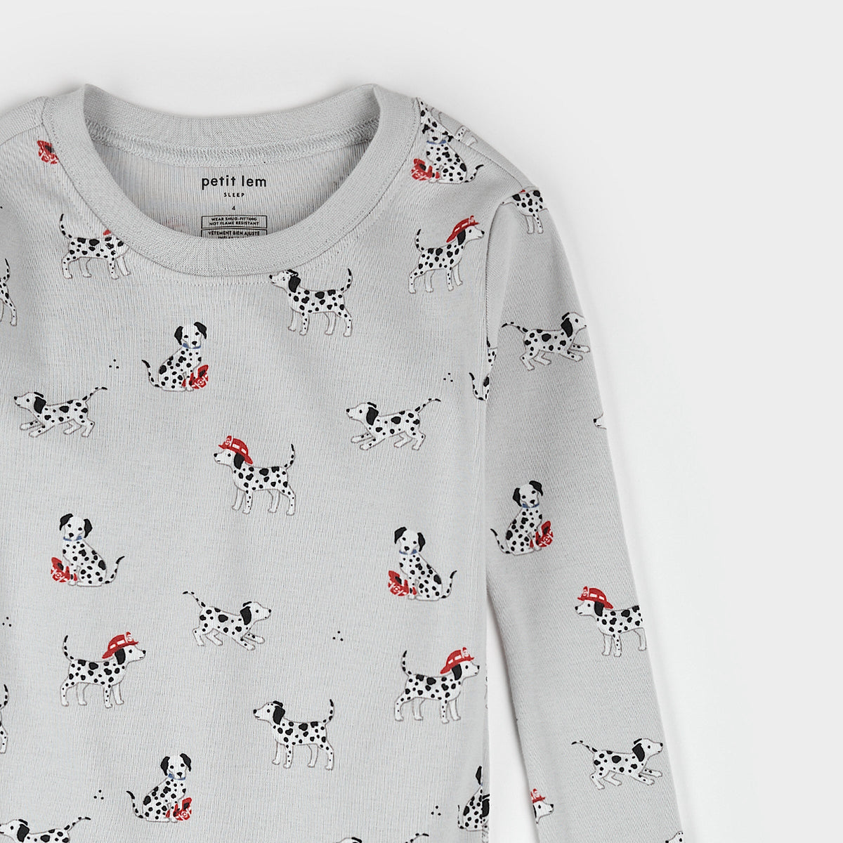 Firefighter Dalmatian Pajama Set