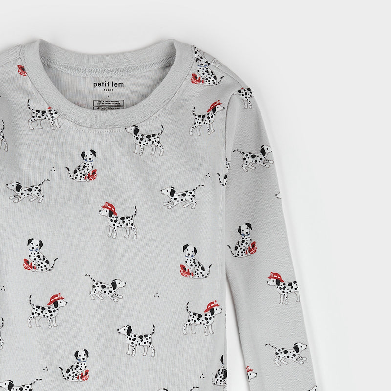 Firefighter Dalmatian Pajama Set
